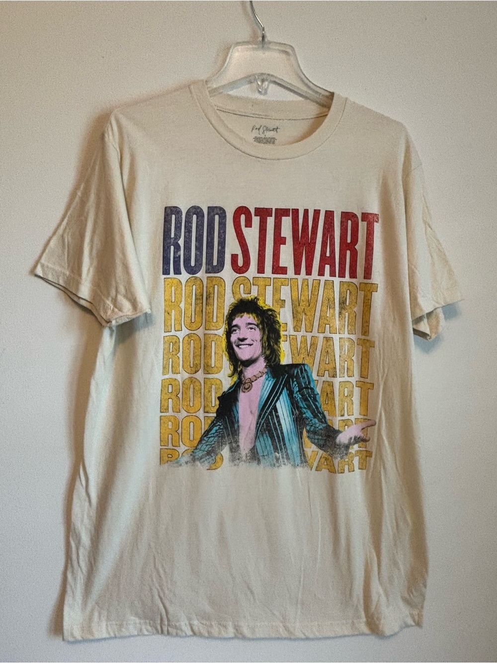 ROD STEWART DISTRESSED CONCERT T-SHIRT